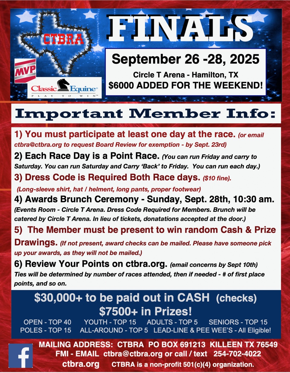 Race Info 2